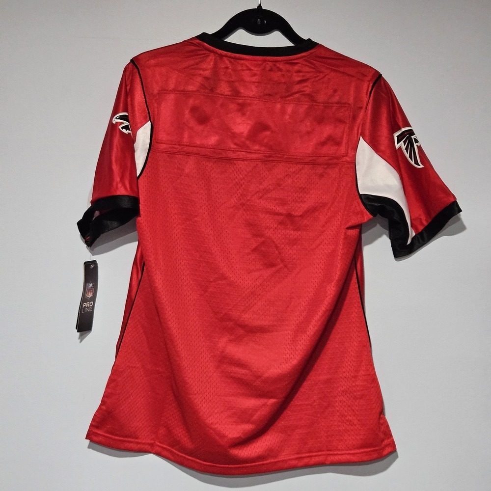 NEW Atlanta Falcons Womens Size‎ Medium Pro Line NFL Team Jersey Blank - Picture 2 of 6